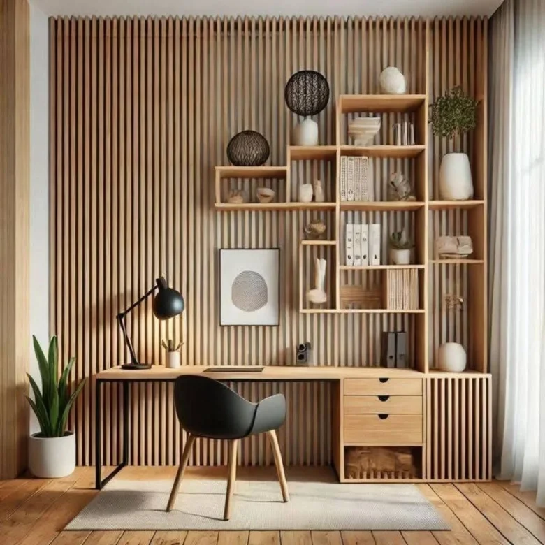 Acoustic paneling for study room.
Acoustic paneling for study room.