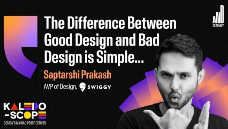 How to Build a Career in UX & Product Design | Saptarshi Prakash , Swiggy’s AVP of Design