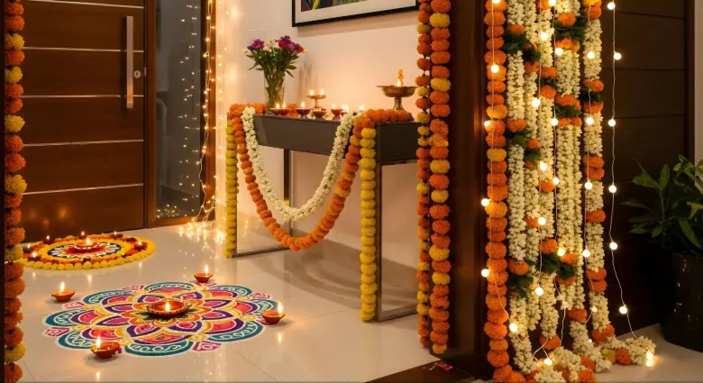 Navratri decoration ideas for home