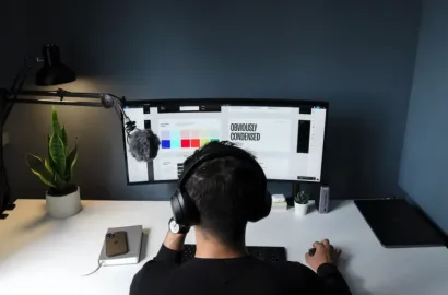 A product designer working on a new project