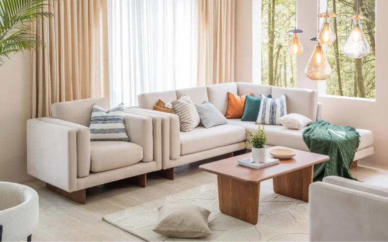 Furniture design for living room
