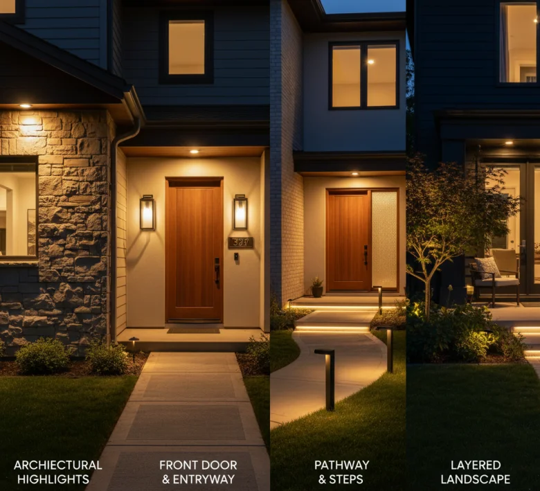 House Exterior Lighting Design Ideas
