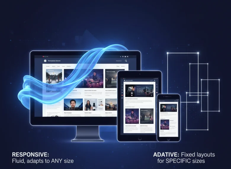 Responsive design vs adaptive design. Responsive design vs adaptive design.