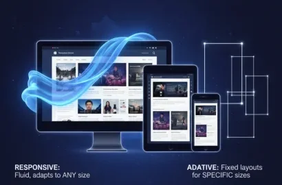 Responsive design vs adaptive design. Responsive design vs adaptive design.