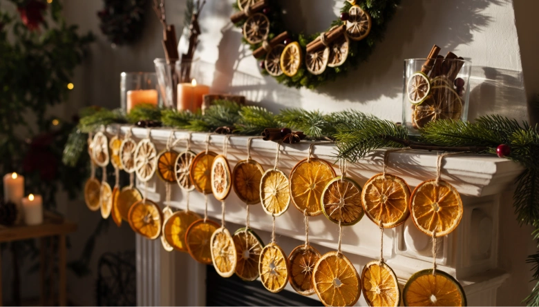 Dried Citrus Garlands and Wreaths Dried Citrus Garlands and Wreaths