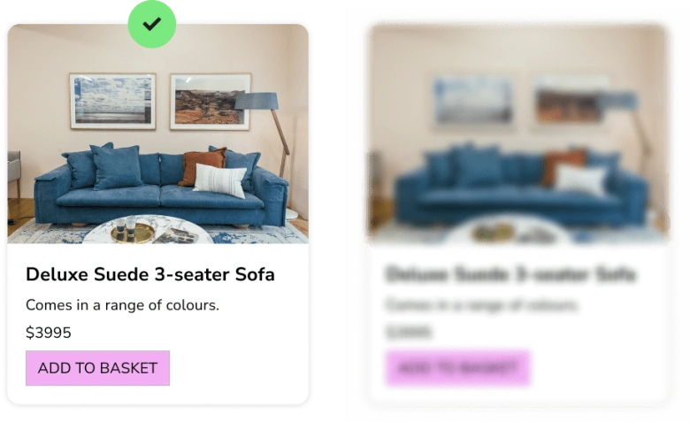 Low-fidelity testing of visual hierarchy in design
