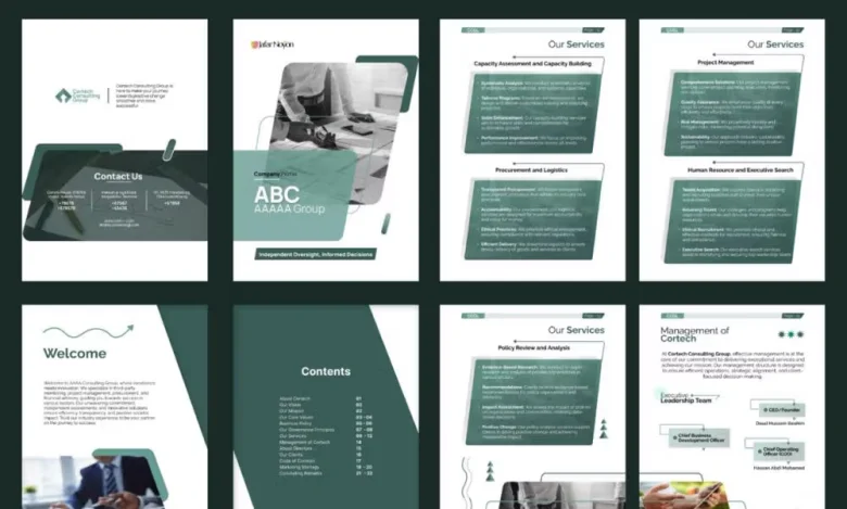 Company profile brochure
