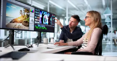 Designers understanding the difference between UI UX design and Graphic design