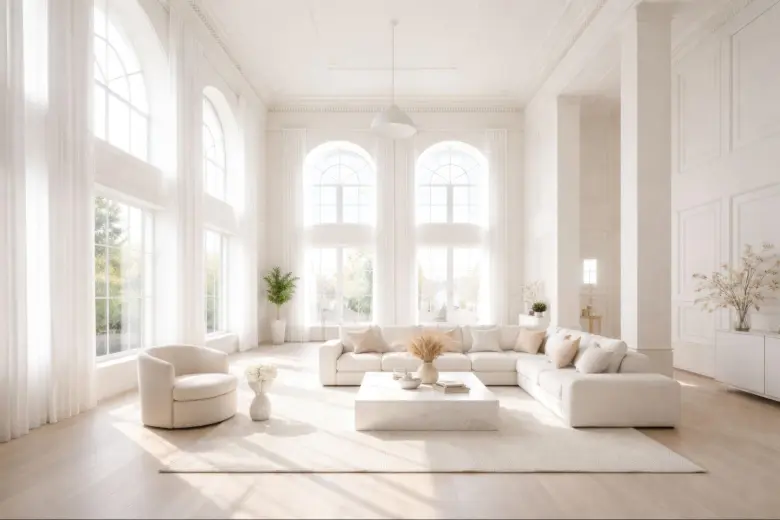 Ceiling heights have an impact on how someone perceives the room.
