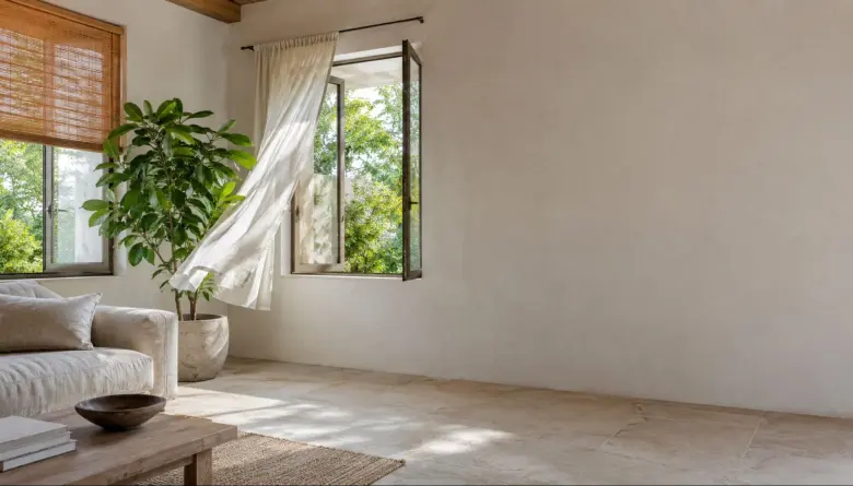 Interior designers using material science to generate passive cooling