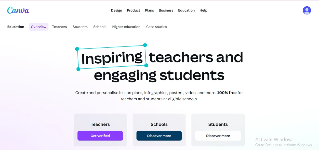 Canva Homepage Canva Homepage