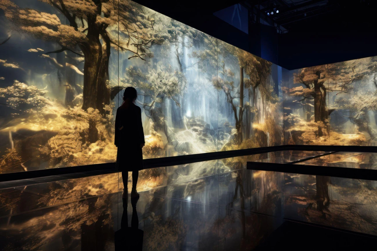 Using technology to create interactive generative art