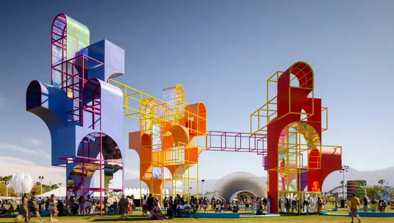 Coachella’s large-scale art installations
Coachella’s large-scale art installations