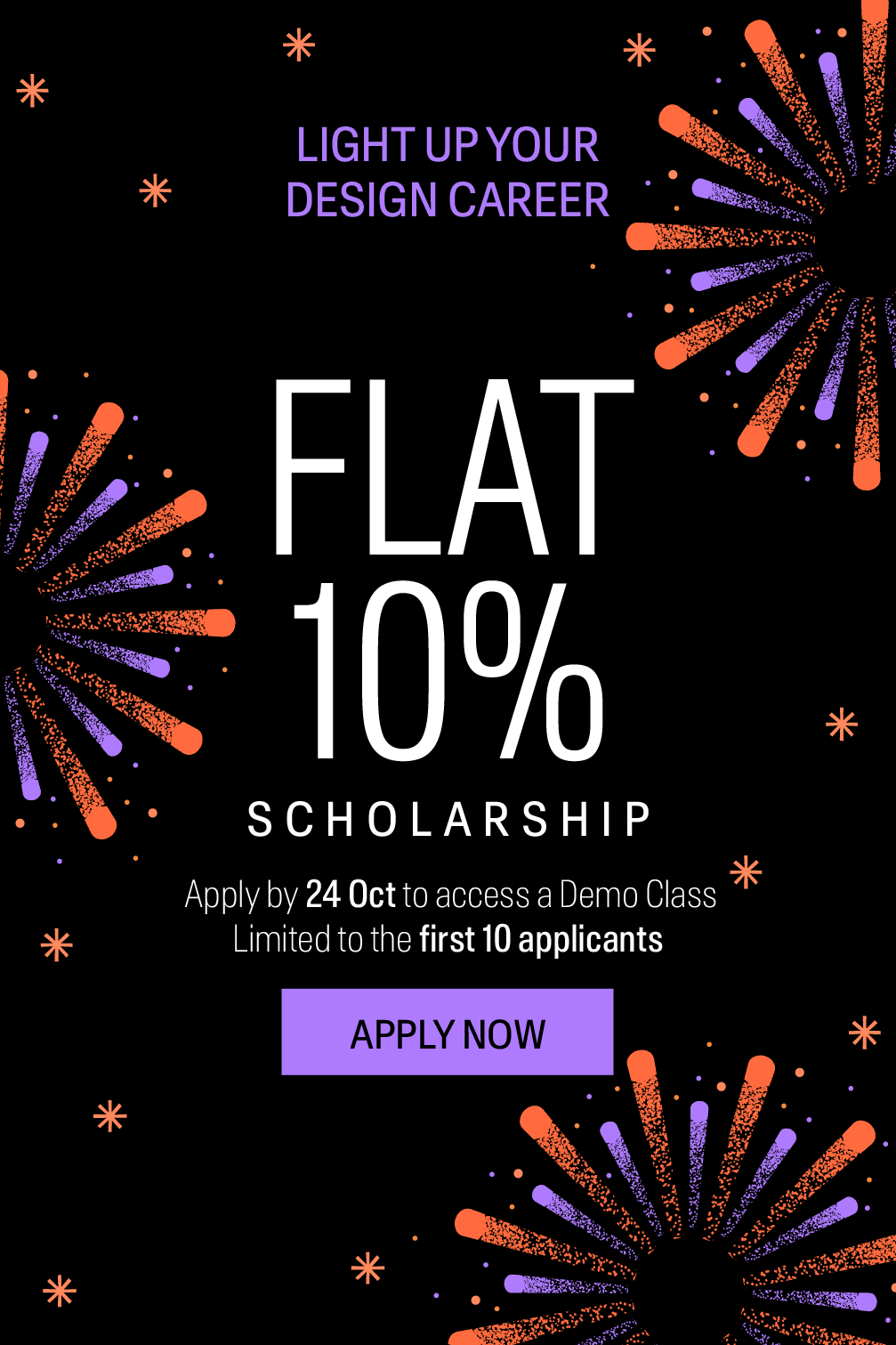 Flat off